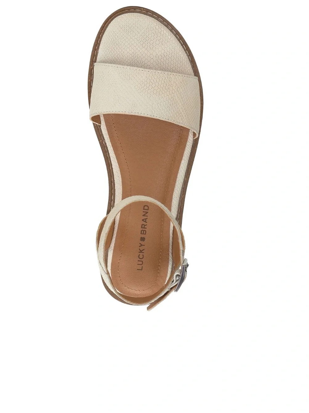 Lucky Brand Women's Kimaya Ankle-Strap Flat Sandals